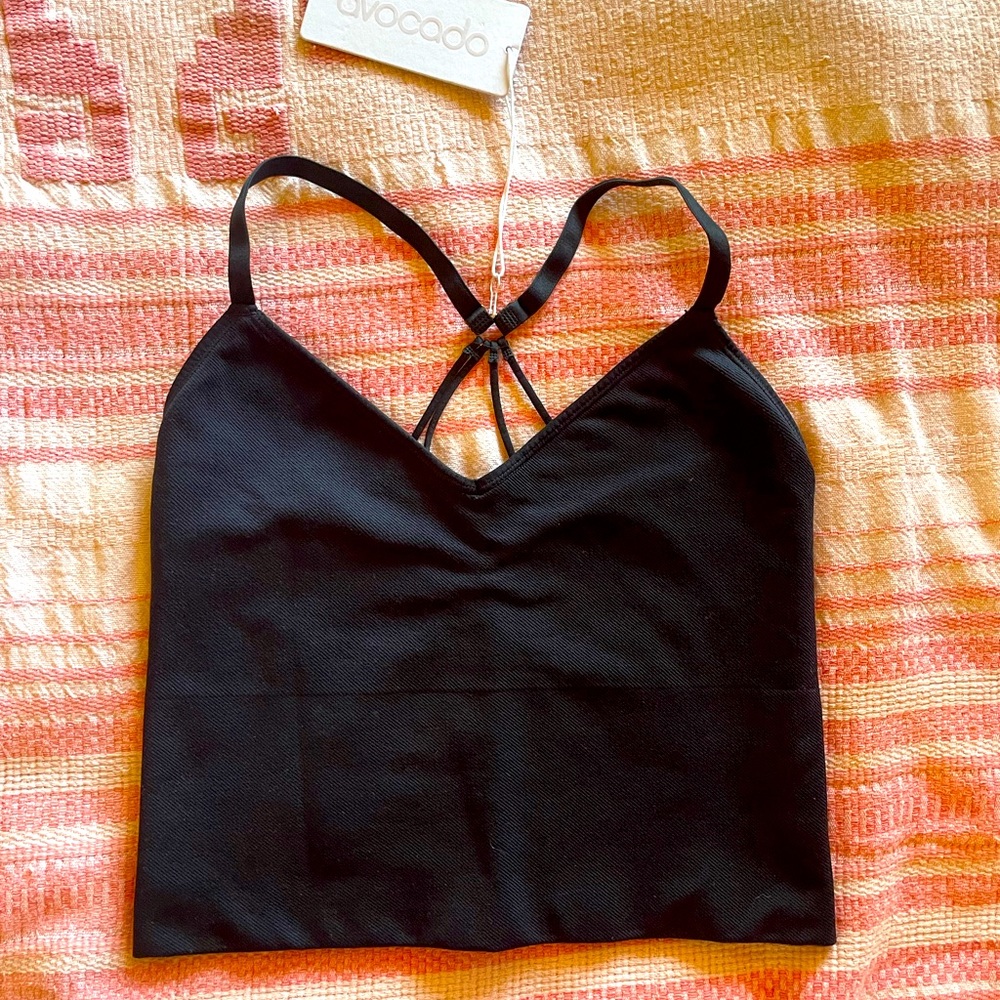 Avocado Sport bra crop top